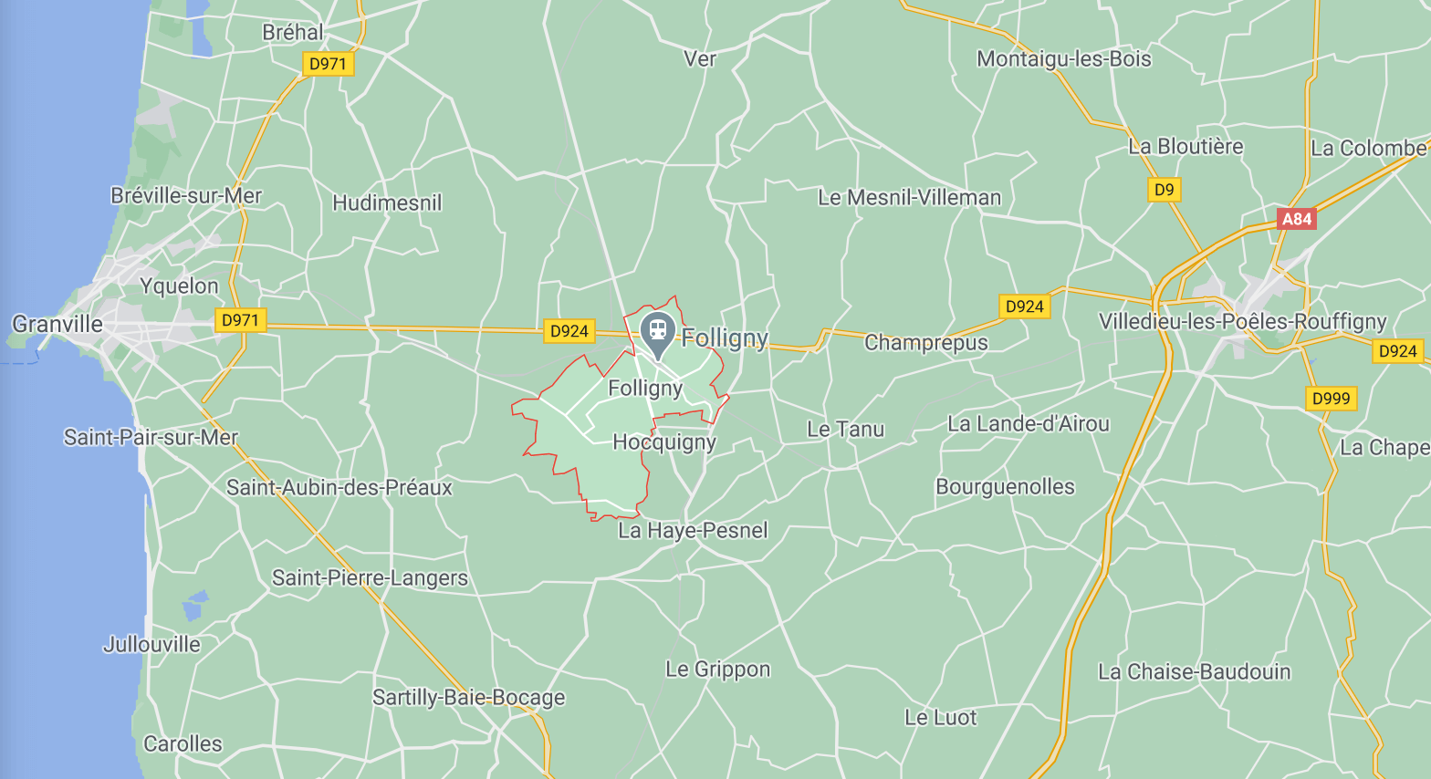 Folligny, La Beslière & Le Mesnil-Drey