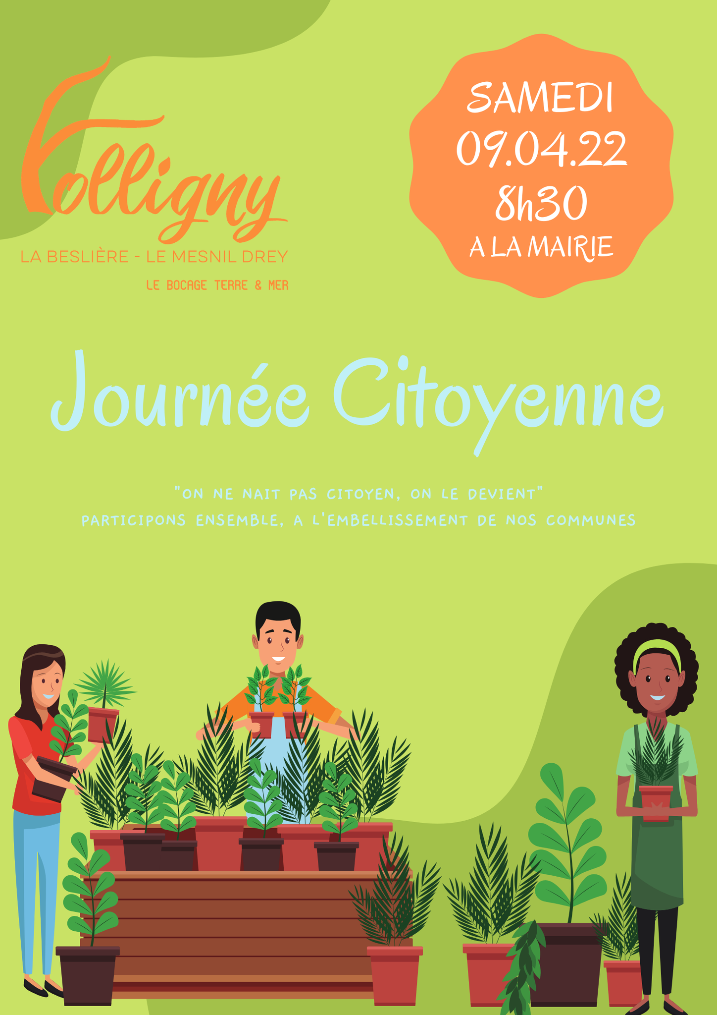 Commune de Folligny (Manche - 50)